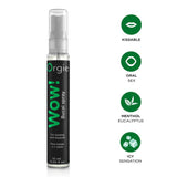 Orgie Wow! Oral Buccal Spray Ice Mint Kiss Stimulation Foreplay 10ml