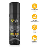 Orgie Xtra Time Delay Gel Penis Erection Natural Prolong Sex Performance 15ml