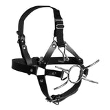Ouch! Xtreme Head Harness with Spider Gag and Nose Hooks Bondage Fetish Play