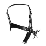 Ouch! Xtreme Head Harness with Spider Gag and Nose Hooks Bondage Fetish Play