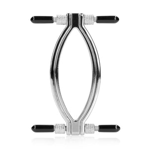 Ouch! Adjustable Pussy Clamp Steel Vagina Spreader Medical Fetish BDSM Play