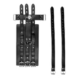 Ouch! Complete Arm Restraints Faux Leather Back Wrist Cuffs Bondage BDSM Fetish Play