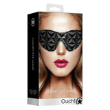 Ouch! Luxury Eye Mask Blackout Blindfold Sensory Fetish Bondage Play