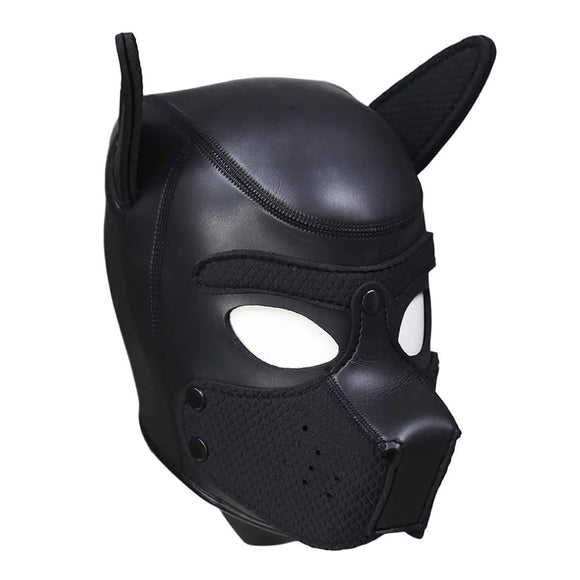 Ouch! Puppy Play Hood Dog Mask Muzzle Pet Fetish Submissive BDSM Fantasy Role