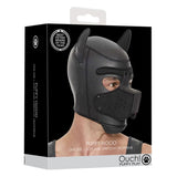 Ouch! Puppy Play Hood Dog Mask Muzzle Pet Fetish Submissive BDSM Fantasy Role