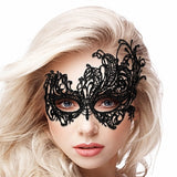 Ouch! Royal Black Lace Eye Mask Venetian Masquerade Ball Costume Party