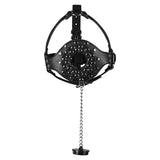 Ouch! Xtreme Open Mouth Gag Head Harness Plug Stopper Bondage Fetish BDSM Play