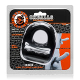 Oxballs 360 2-Way Cock Ring Ballsling Black Penis Testicle Stretcher
