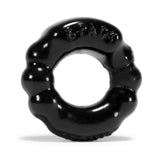 Oxballs 6-Pack Cock Ring Black Stretchy Penis Erection Enhancer Band