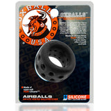 Oxballs Airballs Air-Lite Ballstretcher Black Ice Testicle Ring Band Orgasm Enhancer