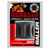 Oxballs Baller Ballstretcher Special Night Edition Testicle Tug Ring