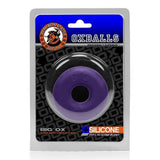Oxballs Big Ox Cock Ring Eggplant Ice Soft Thick Penis Erection Enhancer Band