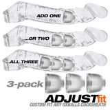 Oxballs Cocksheath Adjustfit Inserts (3 pack) Custom Fit Penis Sleeve