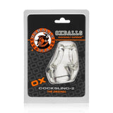 Oxballs Cocksling 2 Cock & Ball Stretcher Ring Clear Penis Erection Cage Male Sex Toy