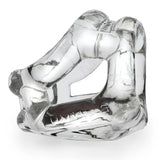 Oxballs Cocksling Air Clear Penis Testicle Ball Stretcher Erection Ring