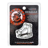 Oxballs Cocksling Air Clear Penis Testicle Ball Stretcher Erection Ring