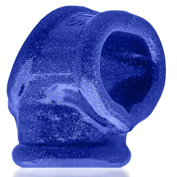 Oxballs Cocksling Fit Penis Ball Sling Ring Blue Fire Mens Erection Enhancer