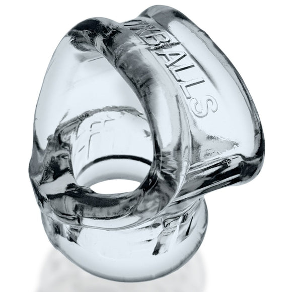 Oxballs Cocksling Fit Penis Ball Sling Ring Clear Mens Erection Enhancer