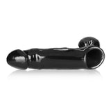 Oxballs Daddy Cocksheath Black Penis Length Extension Testicle Sleeve