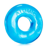 Oxballs Do-Nut 2 Cock Ring Ice Blue Stretchy Penis Band Erection Enhancer