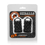 Oxballs Gripper Nipple Suckers Black Air Suction Cups Fetish Play