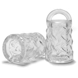 Oxballs Gripper Nipple Suckers Clear Air Suction Cups Fetish Play