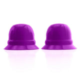 Oxballs Hunkyjunk Nano Nips Nipple Suckers Purple Silicone Suction Cups