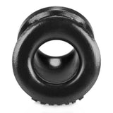 Oxballs Morph Ballstretcher Black Silicone Long Testicle Sack Ring