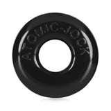 Oxballs Ringer Cock Ring 3 Pack Black Penis Band Erection Enhancer Set