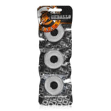 Oxballs Ringer Cock Ring 3 Pack Clear Penis Band Erection Enhancer Set