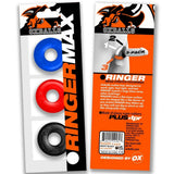 Oxballs Ringer Max Cock Ring 3 Pack Multi Thick Stack Soft Penis Testicle Bands