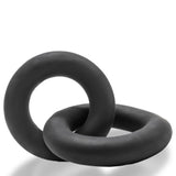 Oxballs 'Shackle' Linked Double Cock Ring - Night Edition