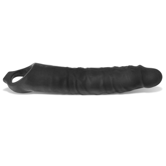 Oxballs Snake Cock Sheath Black Ice Penis Length Extension Sleeve