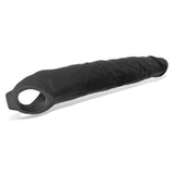 Oxballs Snake Cock Sheath Black Ice Penis Length Extension Sleeve