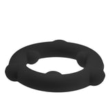 Oxballs Spinner Liquid Silicone Cock Ring Black Nub Penis Testicle Band