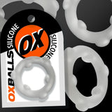 Oxballs Spinner Liquid Silicone Cock Ring Vapor Nub Penis Testicle Band