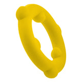 Oxballs Spinner Liquid Silicone Cock Ring Yellow Nub Penis Testicle Band