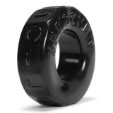 Oxballs Sprocket Cock Ring Black Super Stretch Penis Erection Enhancer