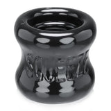 Oxballs Squeeze Ballstretcher Black Testicle Sack Ring Orgasm Enhancer