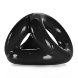 Oxballs Tri-Sport 3 Ring Cocksling Black Triple Penis Testicle Band