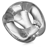 Oxballs Tri-Sport 3 Ring Cocksling Clear Triple Penis Testicle Band