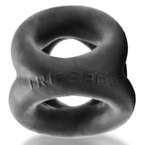 Oxballs Tri-Sport 3-Ring Cock Ball Sling Night Edition Penis Testicle Band
