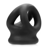 Oxballs Tri-Squeeze 3 Ring Ballstretcher Sling Black Ice Erection Band