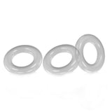 Oxballs Willy Rings Cock Ring 3 Pack Clear Penis Erection Band Set