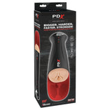 PDX Elite Fuck-O-Matic Pro XL Pussy Stroker Light Skin Vibrating Suction Masturbator Sex Toy
