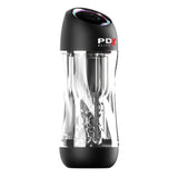 PDX Elite ViewTube Pro See-Thru Vibrating Stroker Intermittent Suction Masturbator Sex Toy