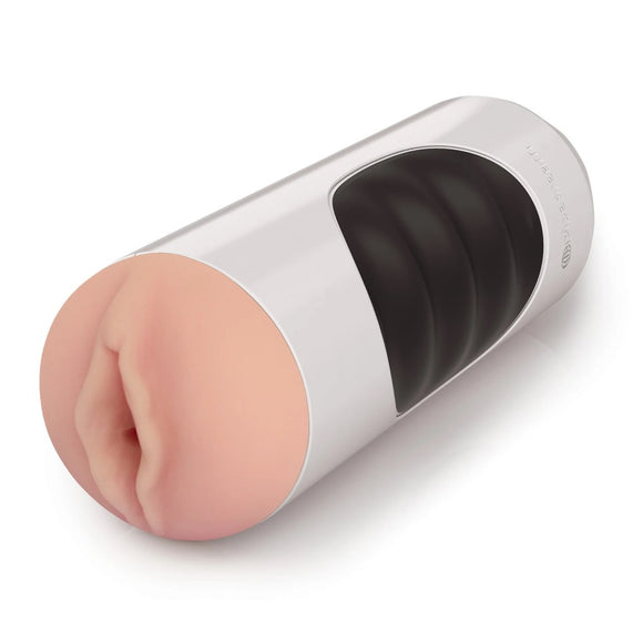 PDX Extreme Mega Grip Squeezable Vibrating Pussy Stroker Realistic Masturbator Sex Toy