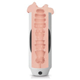 PDX Extreme Mega Grip Squeezable Vibrating Pussy Stroker Realistic Masturbator Sex Toy