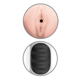 PDX Extreme Mega Grip Squeezable Vibrating Pussy Stroker Realistic Masturbator Sex Toy