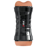 PDX Extreme Wet Pussies Super Flip-A-Pussy Over Dual Ended Stroker Realistic Brown Skin Self Lubricating Masturbator Sex Toy